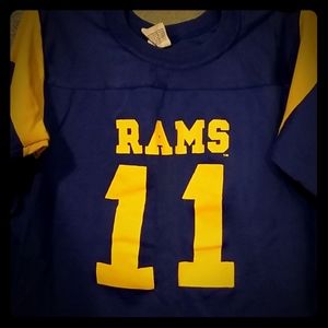 1982 Official Rams mid sleeve jersey